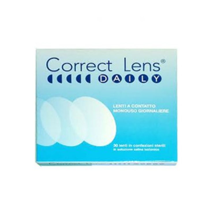 CORRECT LENS® DAILY 2.50 SANIFARMA 30 LENTILLES JETABLES