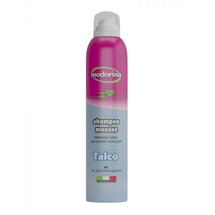 Shampooing Mousse Talc Inodorina Pet Village 300ml