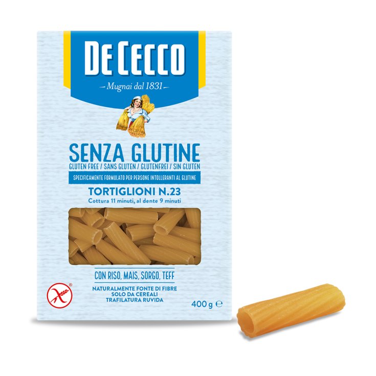 Tortiglioni N.23 Sans Gluten De Cecco 400g