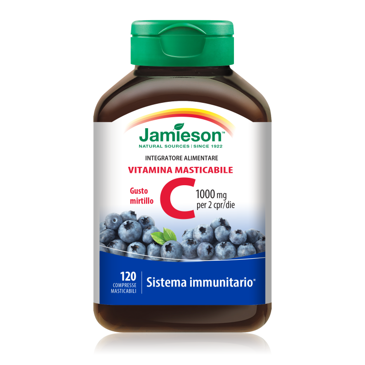 VITAMINE C 1000 À Croquer Myrtille Jamieson® 120 Comprimés