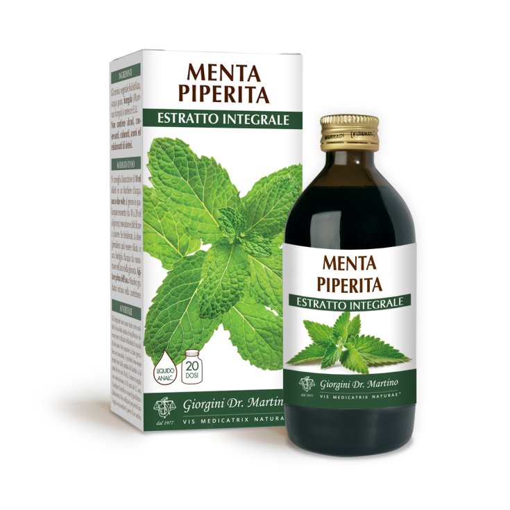 EXTRAIT ENTIER DE MENTHE POIVRÉE Dr. Giorgini 200ML