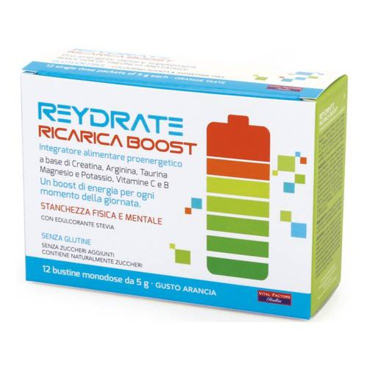 REYDRATE RECHARGE BOOST Facteur Vital 12 Sachets