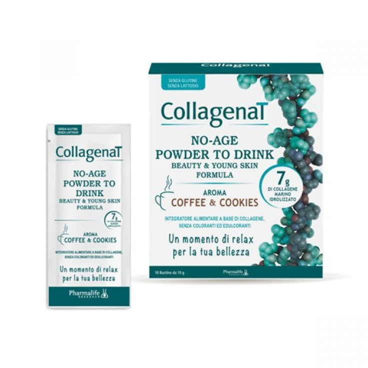 CollagenaT NO-AGE Pharmalife Café & Biscuits 10 Sachets