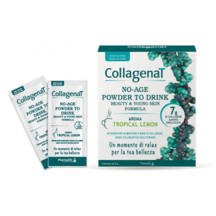 CollagenaT NO-AGE Pharmalife Citron Tropical 10 Sachets
