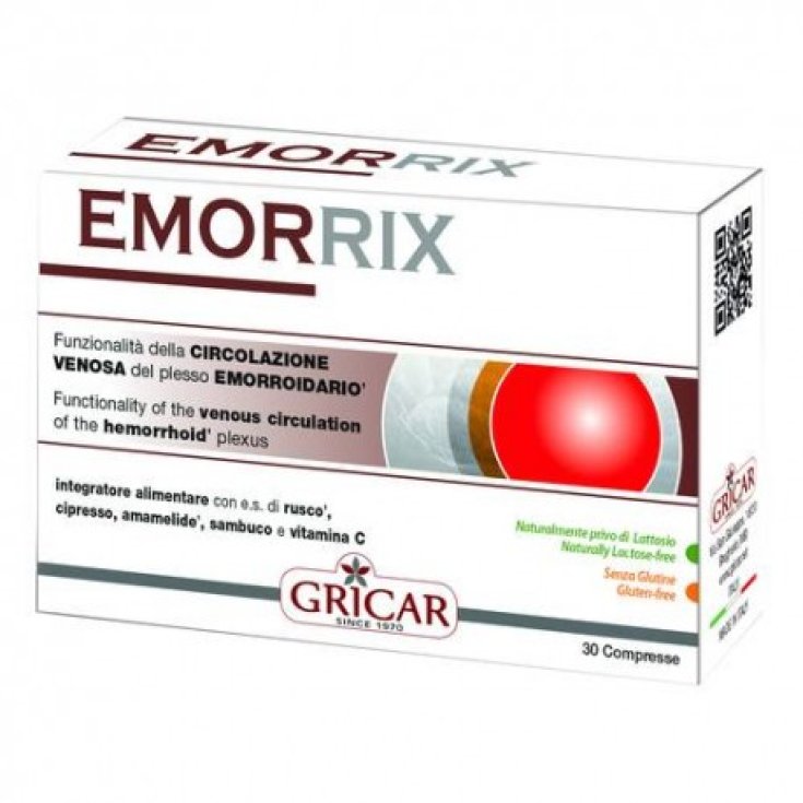 EMORRIX Gricar 30 Comprimés