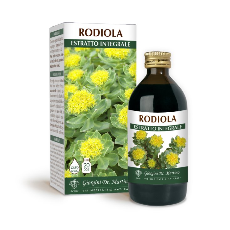 RHODIOLA EXTRAIT ENTIER Dr. Giorgini 200ML