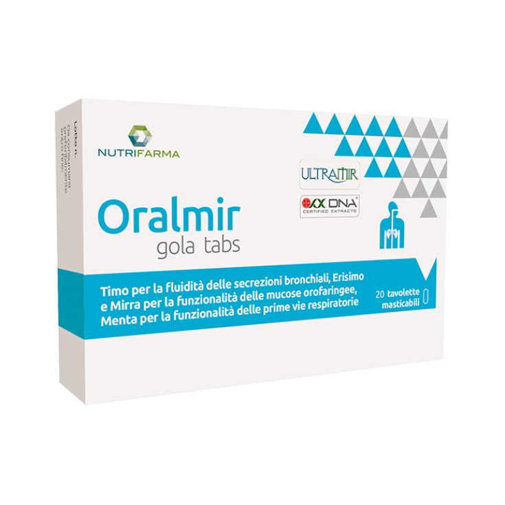 Oralmir Gola Tabs NUTRIFARMA 20 Comprimés