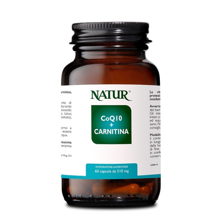 COQ10 + CARNITINA NATUR® 60 Gélules