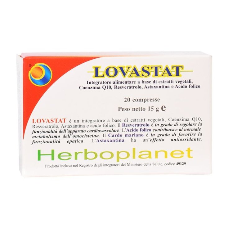 Lovastat Herboplanète 20 Comprimés