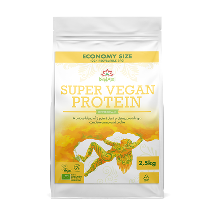 Super Vegan Protéine Bio ISWARI 2,5Kg