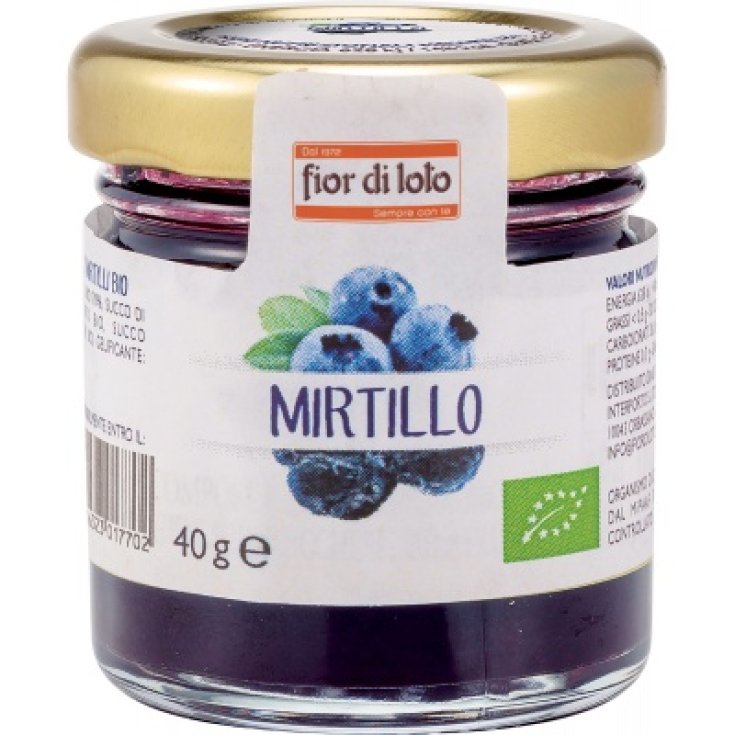 Mini Compote Aux Myrtilles Fior Di Loto 40g