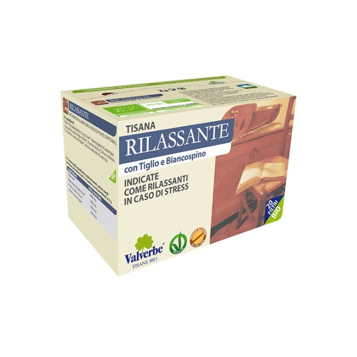 Tisane Relaxante Au Tilleul Et Aubépine Valverbe® 20 Filtres