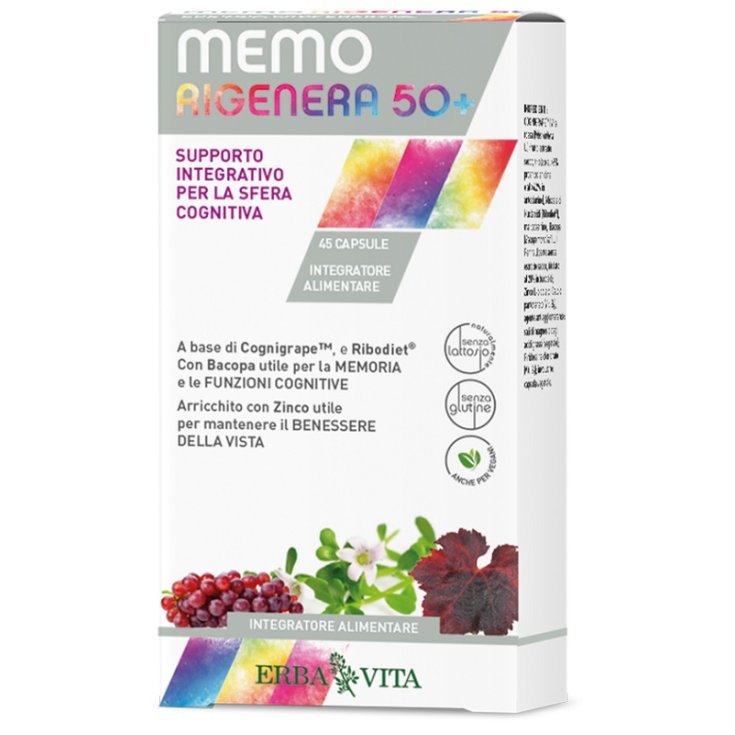 Mémo Régénère 50+ Erba Vita 45 Capsules