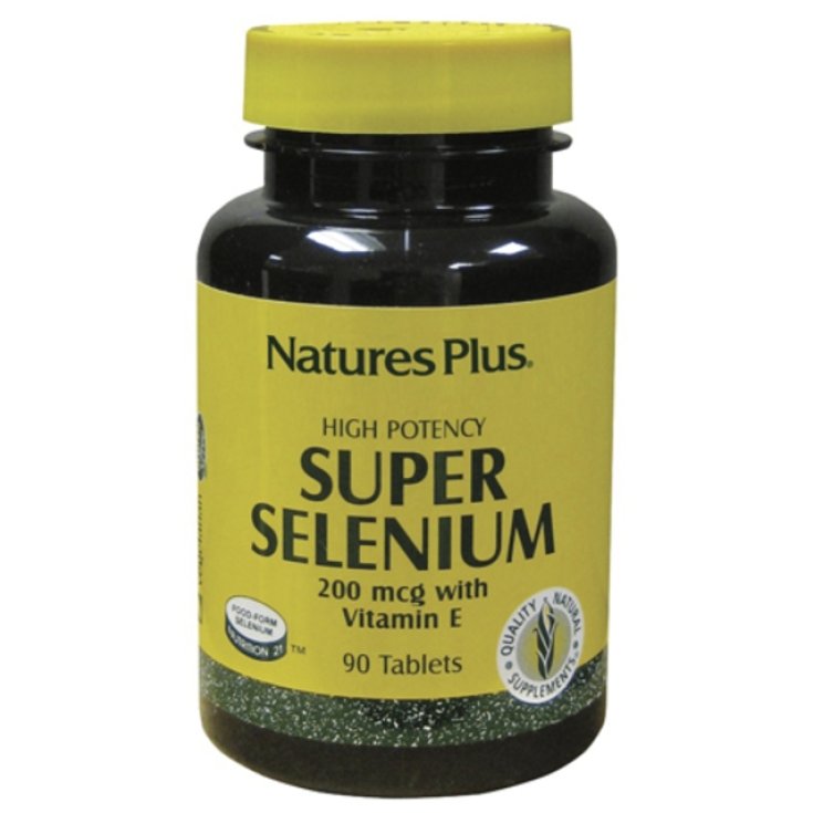Super Sélénium à la Vitamine E Natures Plus 90 Comprimés