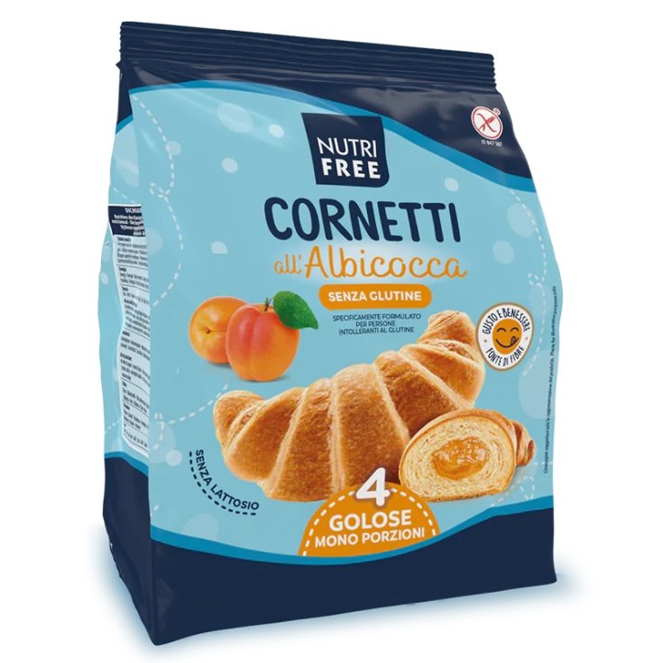 NutriFree Croissants aux abricots 4x60g