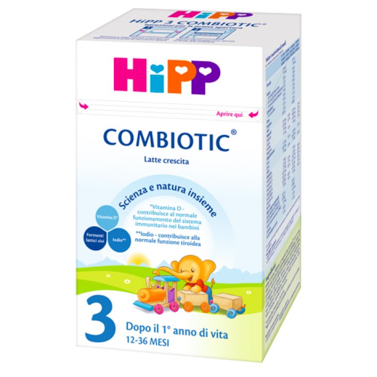 Lait 3 COMBIOTIC® Croissance - 6 bouteilles x 1L - 10 mois HIPP