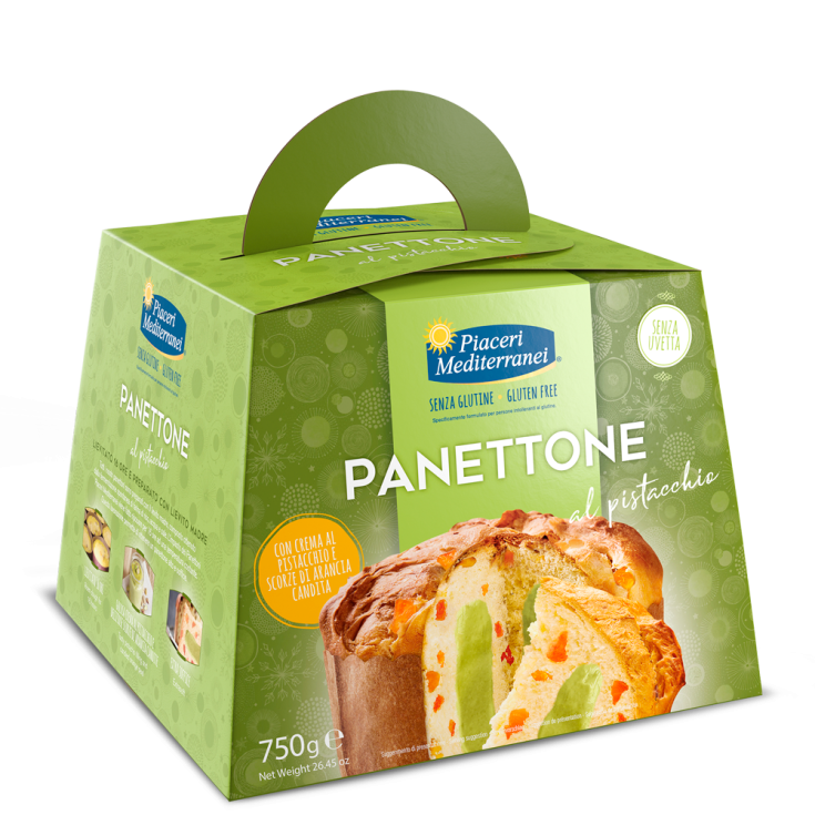 Panettone Pistache Piaceri Mediterranei 750g