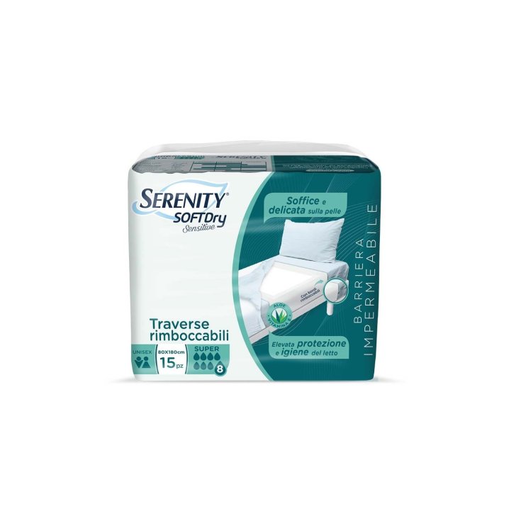 Sensitive Soft Dry Roll-Up Sleepers Serenity 15 pièces