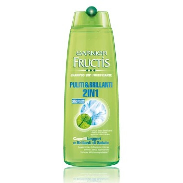 Fructis Clean and Brilliant Shampooing 2 en 1 250 ml