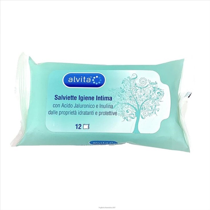 Alvita® Lingettes Hygiène Intime 12 Pièces