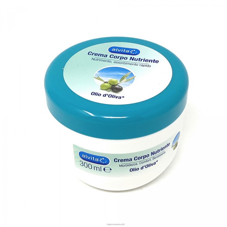 Crème Corporelle Nourrissante à l'Huile d'Olive Alvita 300ml