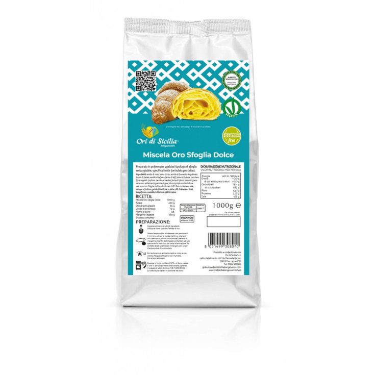 Doré Pâte Feuilletée Doux Mélange Doré de Sicile 1Kg