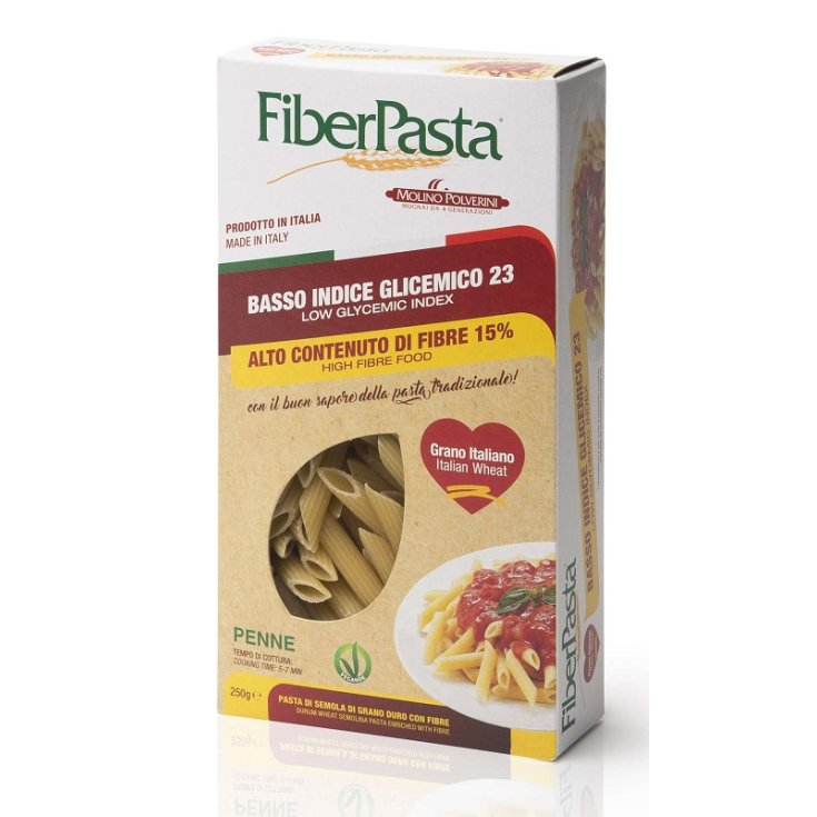 PENNE BAS INDICE GLYCÉMIQUE FiberPasta 250g