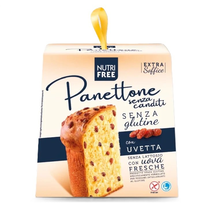 NutriFree Panettone Sans Bonbons Aux Raisins