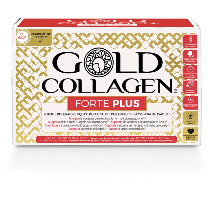 Gold Collagen Forte Plus 10 flacons