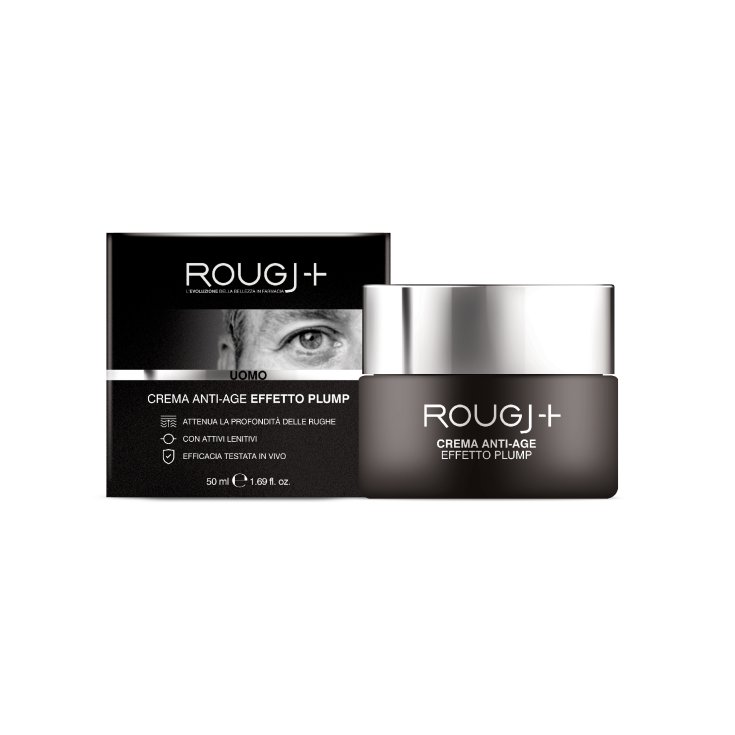 Crème Anti-Âge Effet Repulpant Rougj + Homme 50 ml