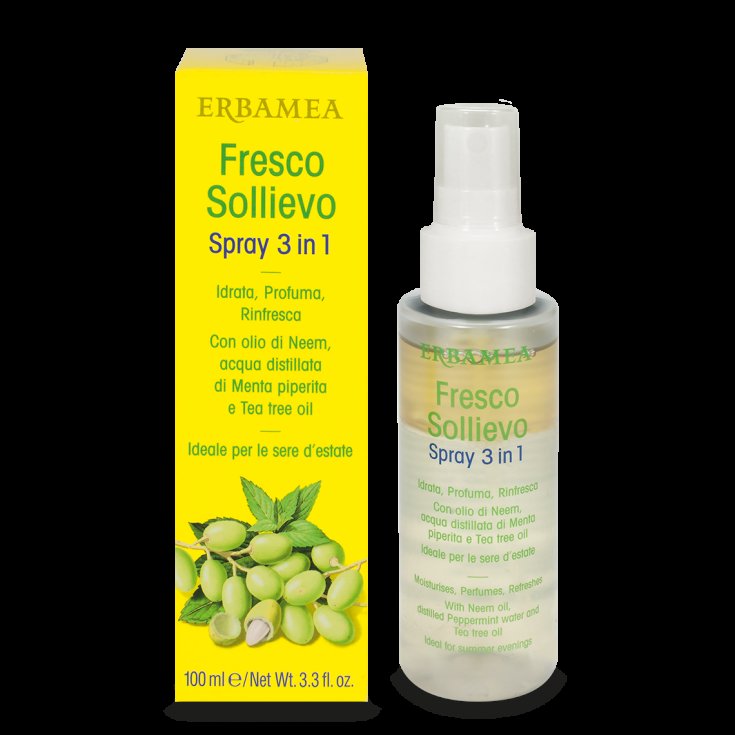 Spray Relief Fresque 3 en 1 ERBAMEA 100ml