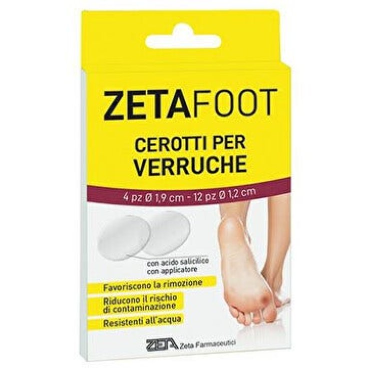 Patchs ZetaFoot pour verrues assorties Zeta Farmaceutici 16 pièces