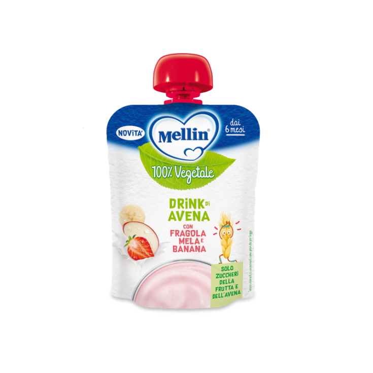 Mellin® Boisson Avoine Avec Fraise Pomme Et Banane 90g