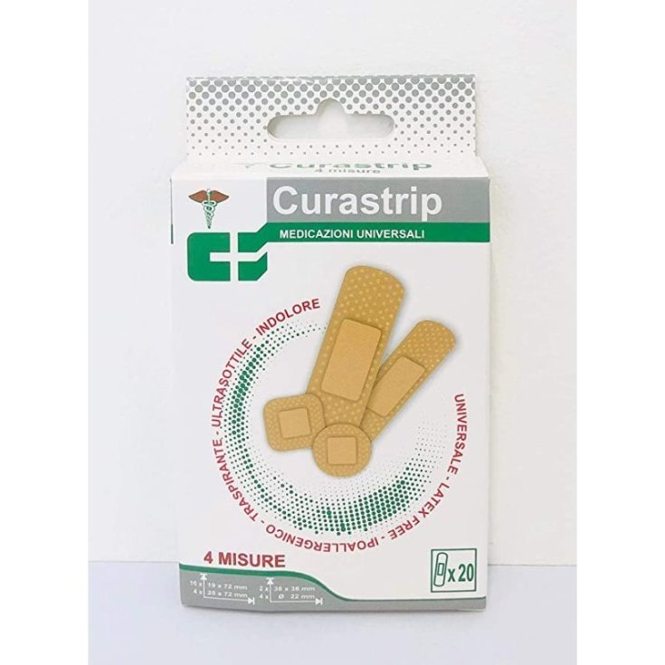 Curastrip Patch 4 Tailles 20 Pièces