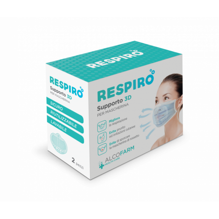 Support BREATH 3D pour masque ALCAFARM 2 Pièces