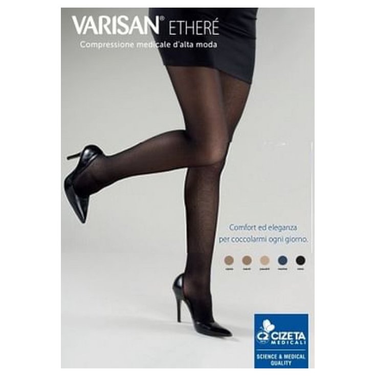 Collant Open Toe Ethere Varisan K2 Poudre Taille 2 Normal