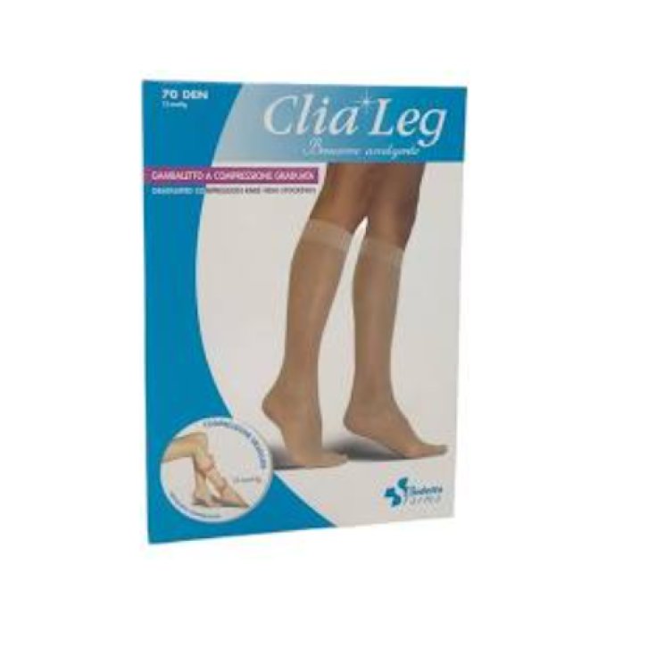 Mi-bas Clia Leg 70 DEN Clair Taille 5