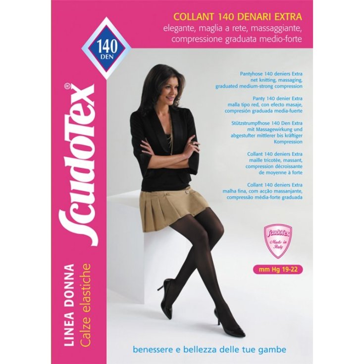 Collants 140 DEN OPEN Taille 4 Noir Scudotex 1 Paire