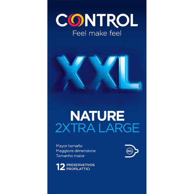 Control XXL Nature 12 Préservatifs