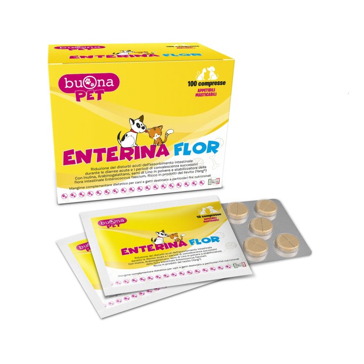 ENTERINA FLOR buOna PET 100 Comprimés