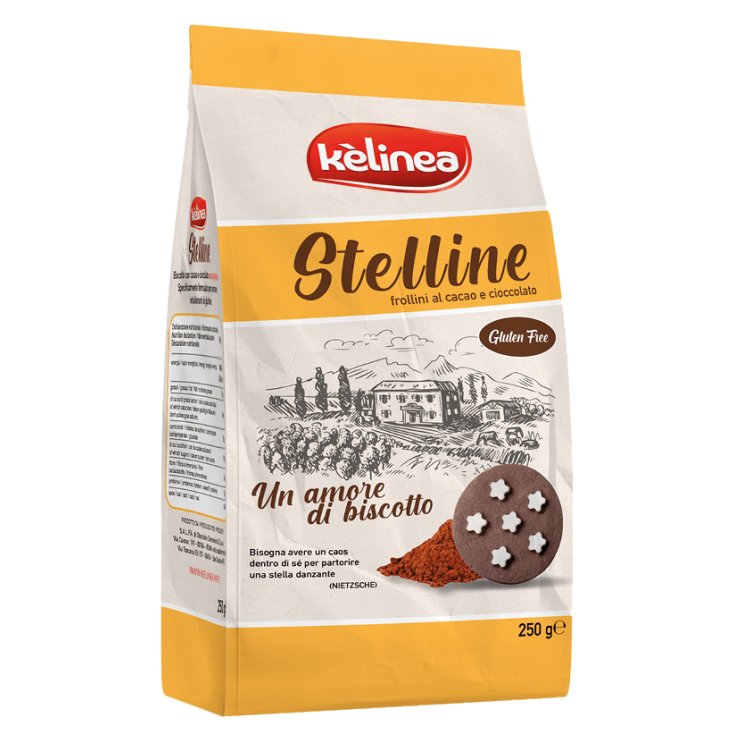 STELLINE BISCUITS CACAO / CHOCOLAT KELINEA 250g