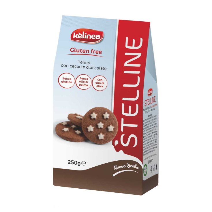 STELLINE BISCUITS CACAO / CHOCOLAT KELINEA 250g