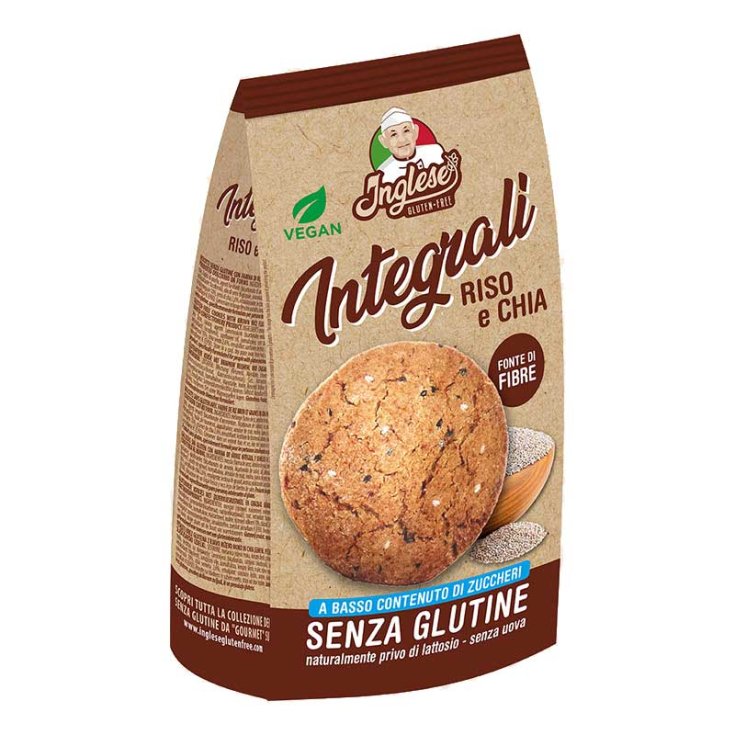 Biscuits Complet Riz et Chia INGLESE 300g