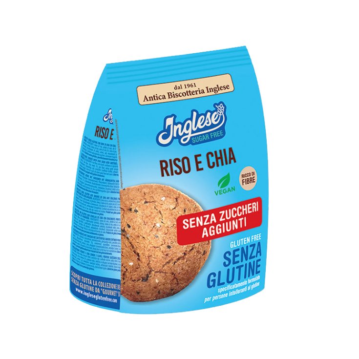 Biscuits Complet Riz et Chia INGLESE 300g