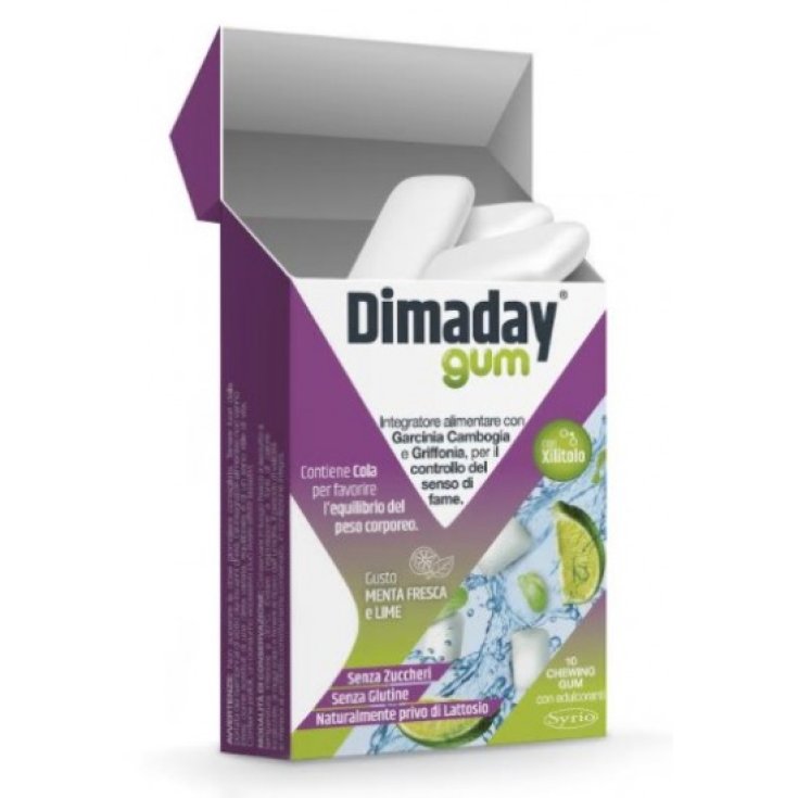 DIMADAY® GOMME SYRIO 10 CHEWING GUM