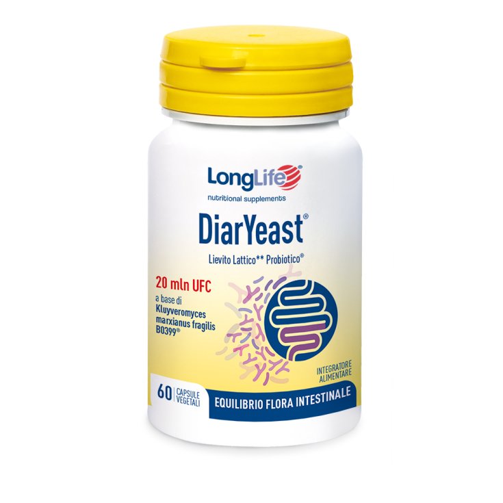 DiarYeast® LongLife 60 Gélules