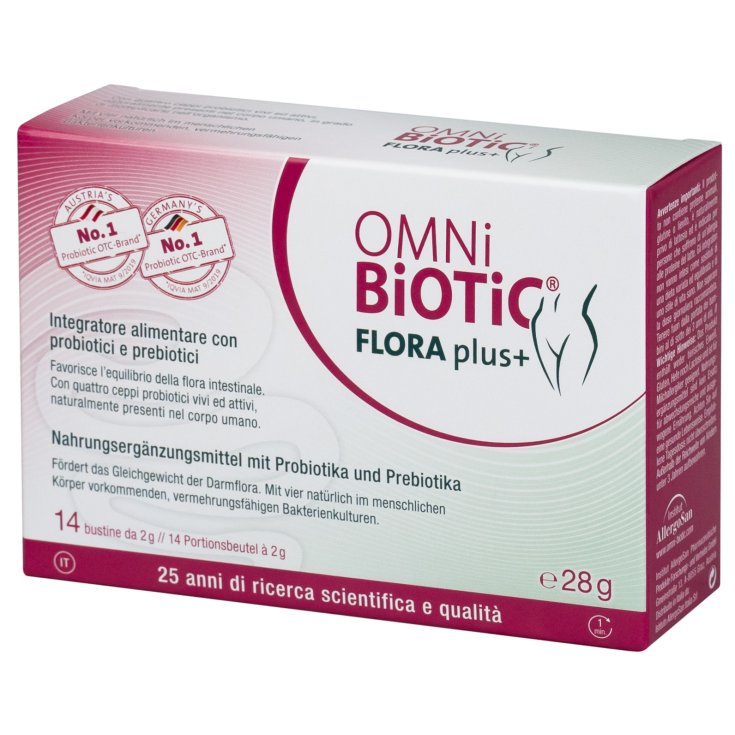 OMNiBiOTiC® FLORE + Institut Allergosan 14 Sachets