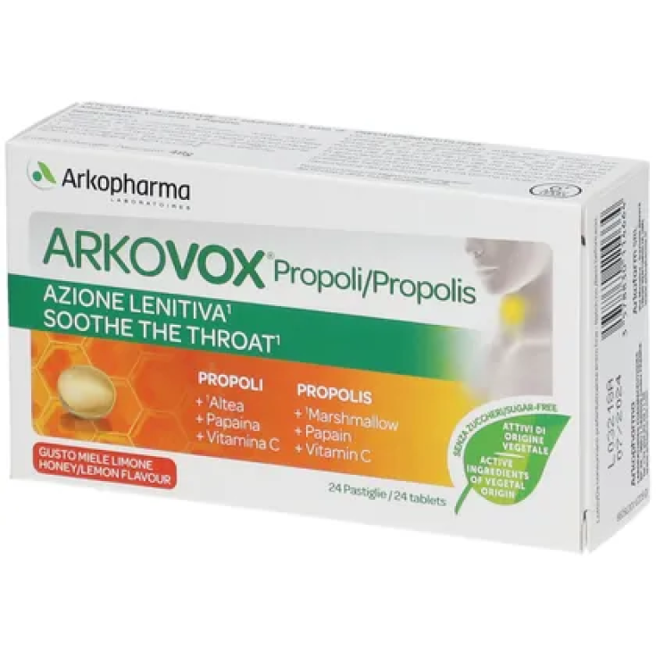 Arkovox Propolis Arkopharma 24 Comprimés Miel Citron