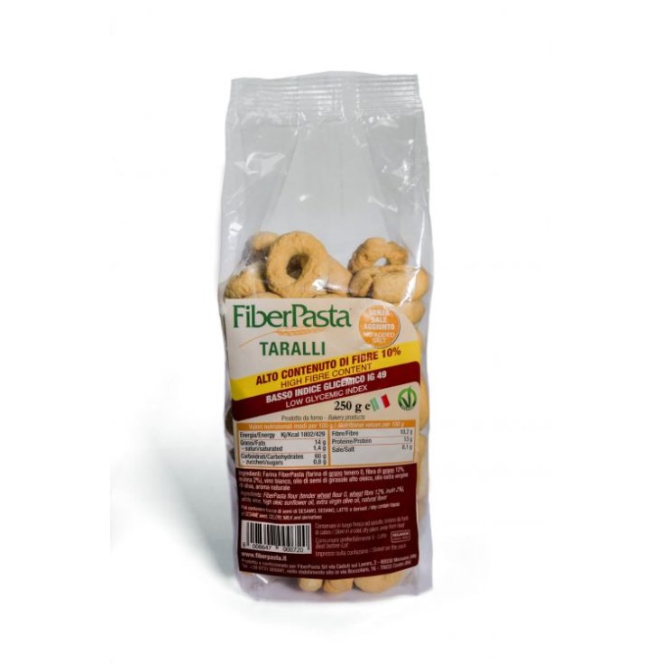 Taralli à index glycémique bas FIBERPASTA® 250g