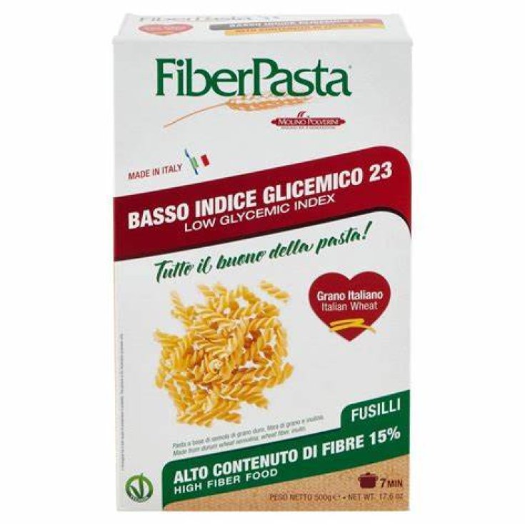 FUSILLI BAS INDICE GLYCÉMIQUE FiberPasta 250g